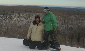 Snowboarding
